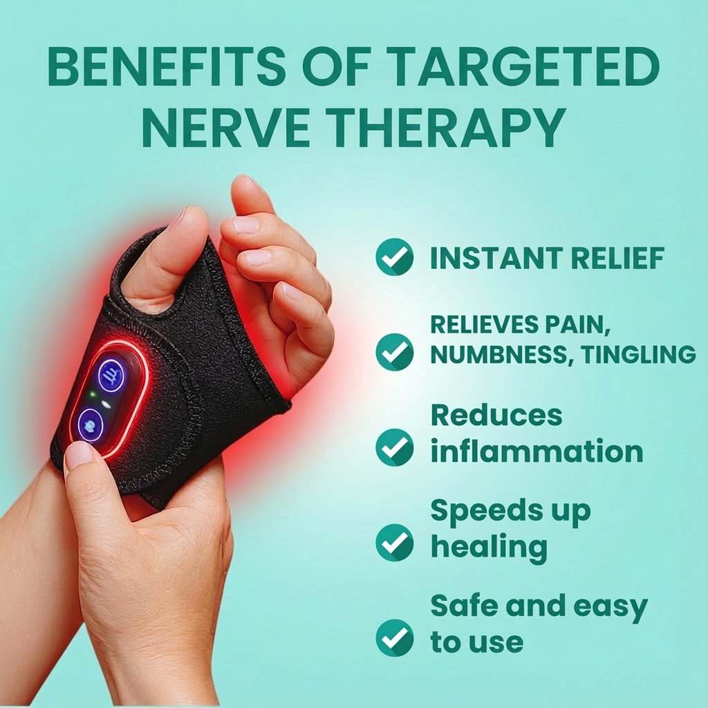CarpalWrap™ - Targeted Nerve Therapy for Your Carpal Tunnel