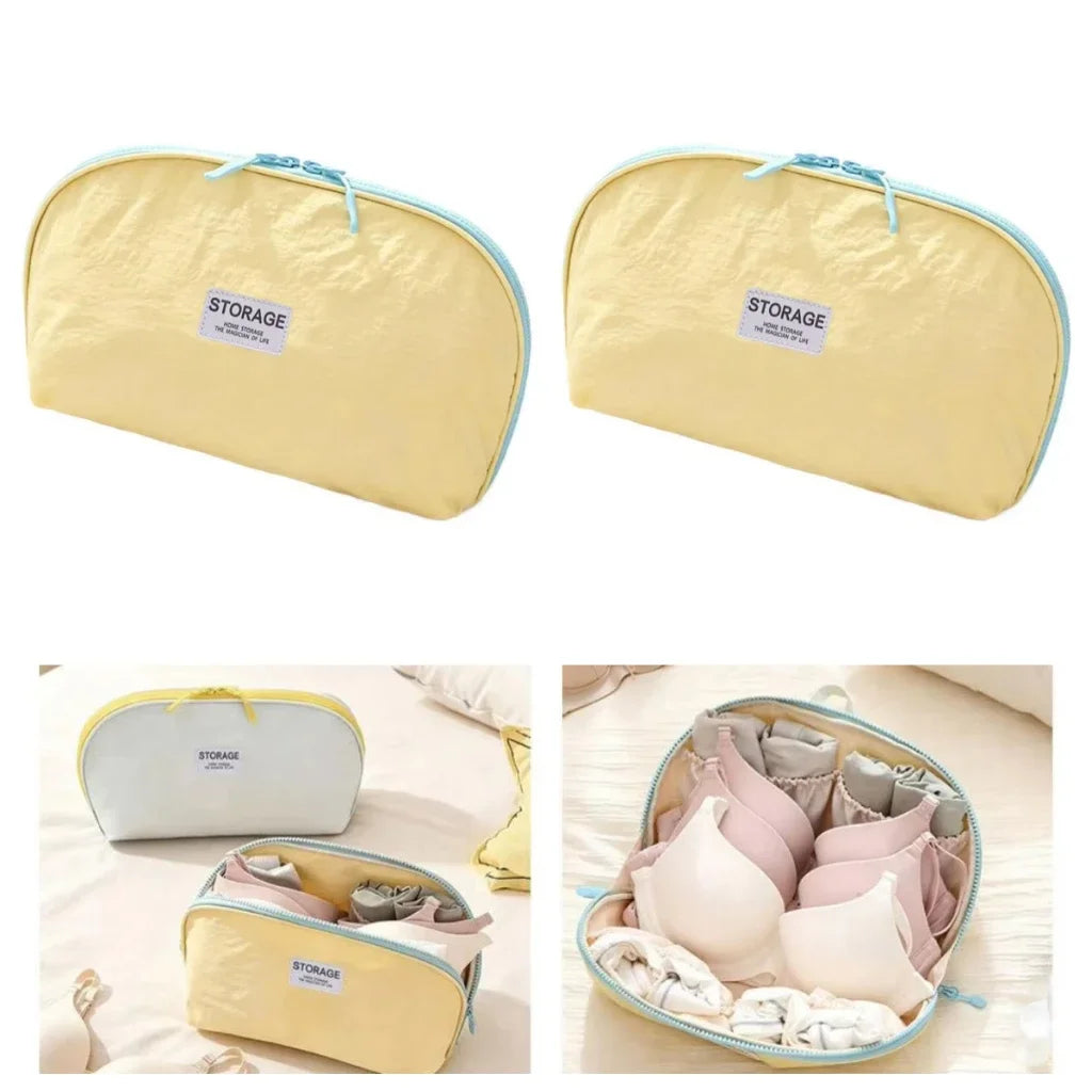 Underwear Storage Bag Portable Multi-purpose Travel Organizer Bags Oxford Cloth Travel Storage Bags For Socks Bras Accessories