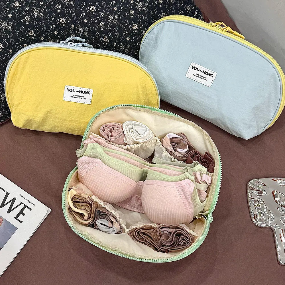 Underwear Storage Bag Portable Multi-purpose Travel Organizer Bags Oxford Cloth Travel Storage Bags For Socks Bras Accessories