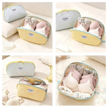 Underwear Storage Bag Portable Multi-purpose Travel Organizer Bags Oxford Cloth Travel Storage Bags For Socks Bras Accessories